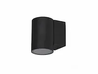 Wandlamp cilinder gu10 fitting zand zwart waterdicht