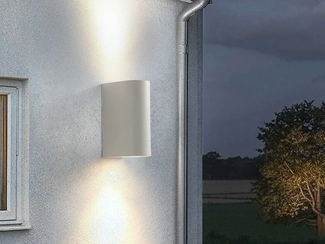 Wandlamp gu10 duo fitting waterdicht (20x) - afbeelding 3 van  4