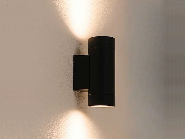 Wandlamp modern gu10 duo fitting waterdicht (10x) - afbeelding 3 van  4