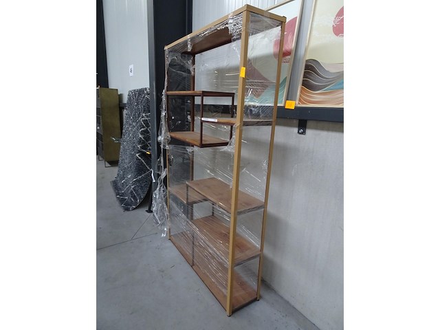 Wandmeubel bruin - afbeelding 2 van  2