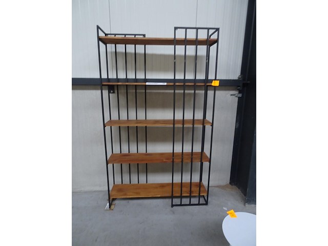 Wandmeubel zwart bruin - afbeelding 1 van  2