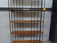 Wandmeubel zwart bruin - afbeelding 1 van  2