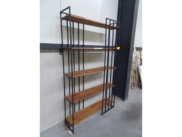 Wandmeubel zwart bruin - afbeelding 2 van  2