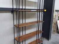 Wandmeubel zwart bruin - afbeelding 2 van  2