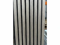 Wandpaneel walnut 12,29 m² - afbeelding 2 van  2