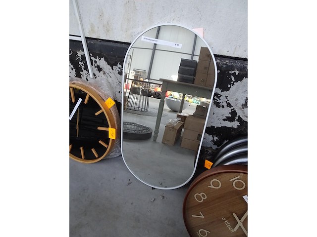 Wandspiegel wit - afbeelding 1 van  1