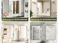 Wandspiegel zilver frame 60x80 - afbeelding 3 van  3