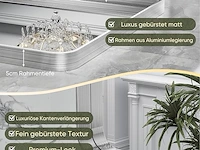 Wandspiegel zilver frame 60x80 - afbeelding 2 van  3