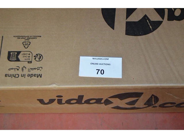Wandtafel vida xl, 75x28x75 cm, nieuw in doos - afbeelding 2 van  3