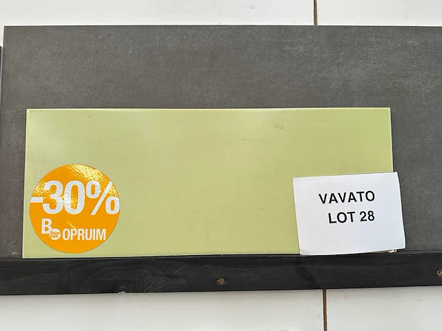 Wandtegel 21,5m2 rak ceramics ibiza green 20x50cm - afbeelding 2 van  2