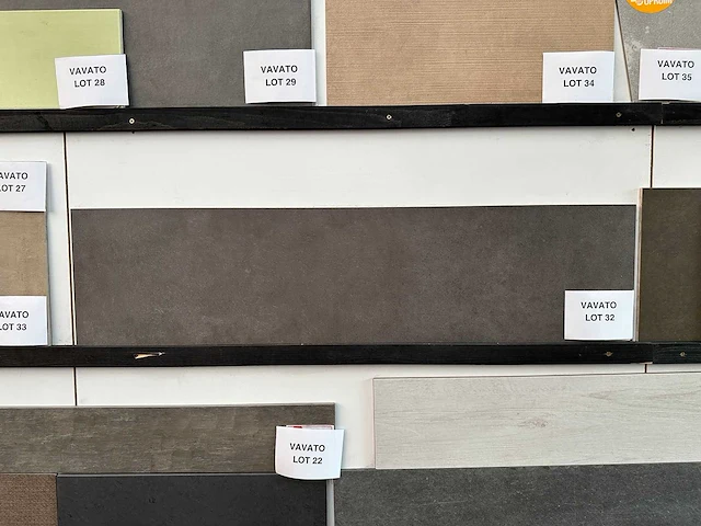 Wandtegel 36,72m2 rak ceramics surface chocolade - afbeelding 2 van  2
