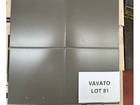 Wandtegel 37m2 vitra graphite grey 20x20cm - afbeelding 1 van  4