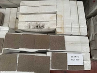 Wandtegel 43,20 park av basalto flamet 15x15cm - afbeelding 1 van  2