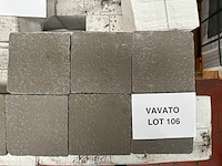 Wandtegel 43,20m2 park av gris flamet 15x15cm - afbeelding 1 van  2