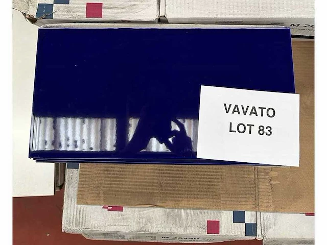 Wandtegel 44m2 cinca arquitectos cobalt glossy 20x40cm - afbeelding 1 van  3