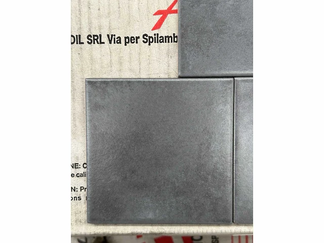 Wandtegel 53m2 art casa by comedyl aquerello anthracite 10x10cm - afbeelding 2 van  3