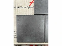 Wandtegel 53m2 art casa by comedyl aquerello anthracite 10x10cm - afbeelding 2 van  3