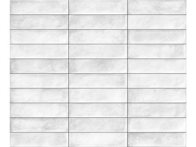 Wandtegels 48m² city white glanzend 7,5x30cm - afbeelding 2 van  9