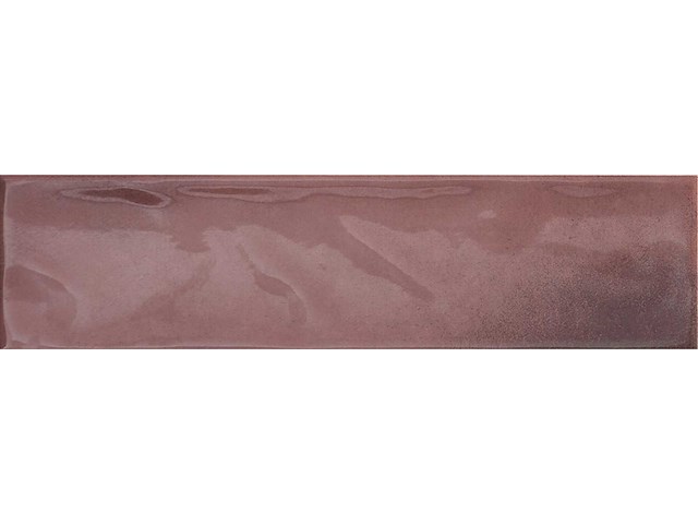 Wandtegels 48m² luna garnet glanzend 7,5x30cm - afbeelding 4 van  7