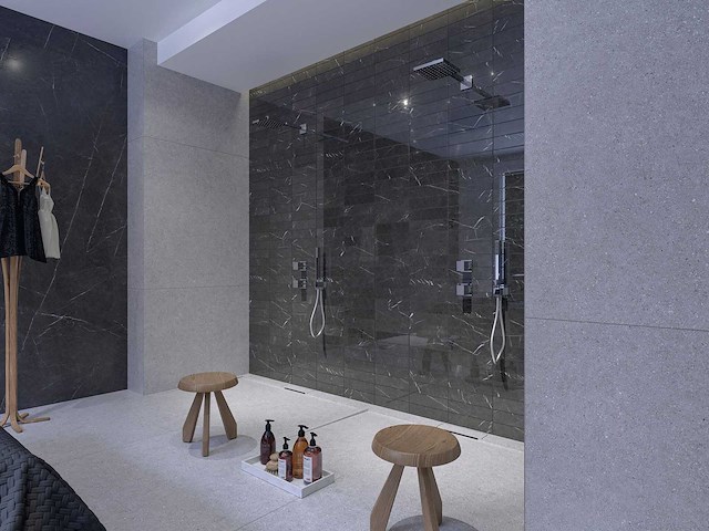 Wandtegels 48m² marquinia brick glanzend 7,5x30cm - afbeelding 1 van  8