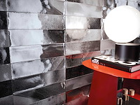 Wandtegels 48m² polar black glanzend 7,5x30cm - afbeelding 1 van  9