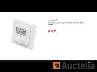 Wandthermostaat met vochtigheidssensor homematic ip 156669a0 - afbeelding 1 van  1