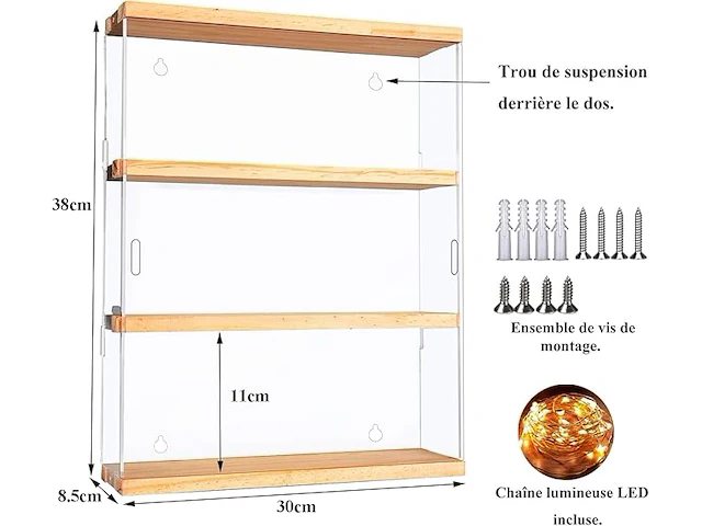 Wandvitrine - afbeelding 2 van  4