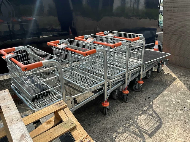 Wanzl winkelkar (x4) - afbeelding 1 van  5