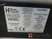 Warm tech olie heteluchtkanon - afbeelding 7 van  7