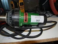 Warmeluchtblazer leister , hoekschuurder skil, walki talki set top com - afbeelding 2 van  7