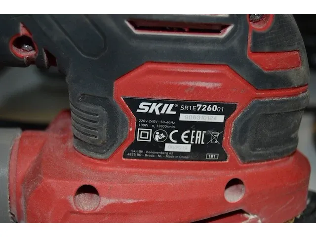 Warmeluchtblazer leister , hoekschuurder skil, walki talki set top com - afbeelding 6 van  7