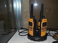 Warmeluchtblazer leister , hoekschuurder skil, walki talki set top com - afbeelding 7 van  7