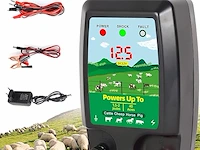 Warmfay afrasteringsapparaat 12 v met led-display - afbeelding 1 van  6