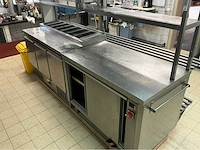 Warmhoudkast en koelkast met saladebar overige keukenbenodigdheden - afbeelding 5 van  12