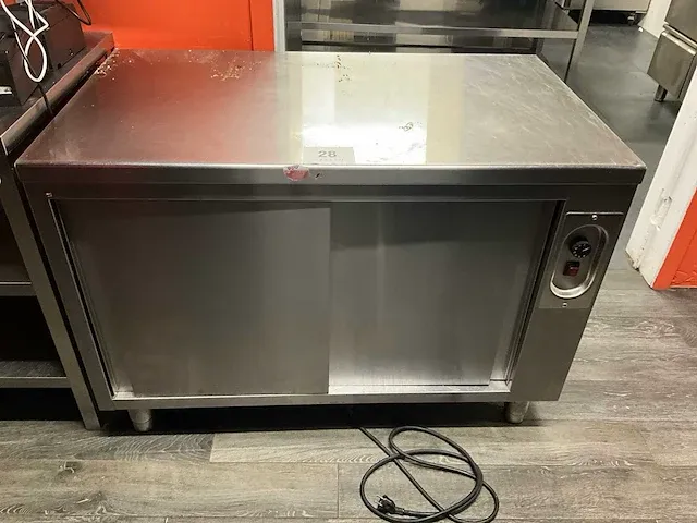 Warmhoudkast met 2 schuifdeuren - afbeelding 1 van  4