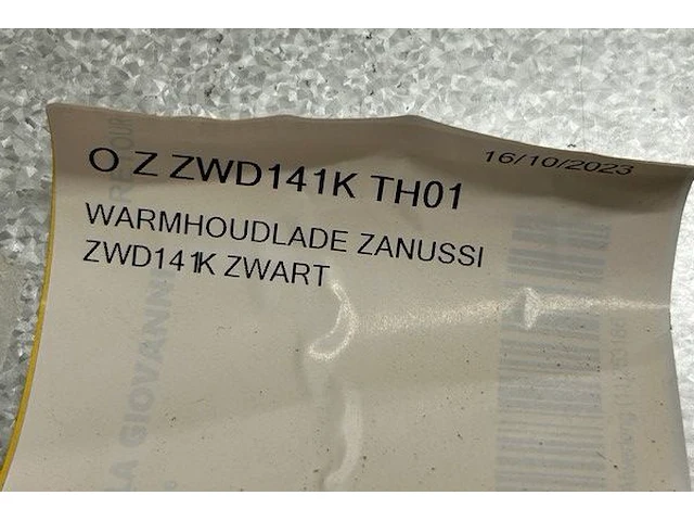 Warmhoudlade zanussi - afbeelding 7 van  7