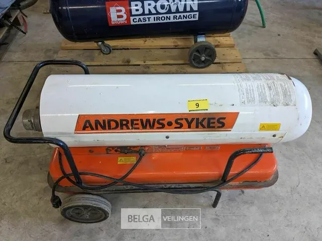 Warmte kanon andrews-sykes 2.0amp, type 160pe, 4,76l/h - afbeelding 1 van  2