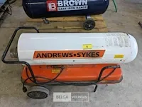 Warmte kanon andrews-sykes 2.0amp, type 160pe, 4,76l/h - afbeelding 1 van  2