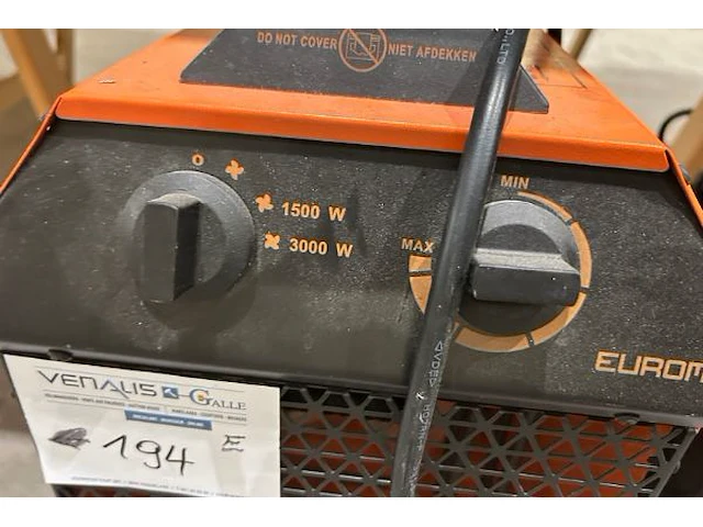 Warmte ventilator eurom - afbeelding 2 van  4