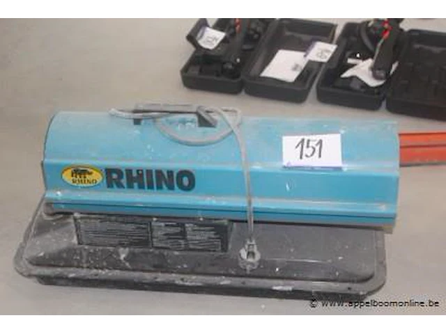 Warmteblazer rhino - afbeelding 1 van  1