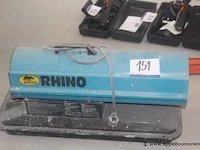 Warmteblazer rhino - afbeelding 1 van  1