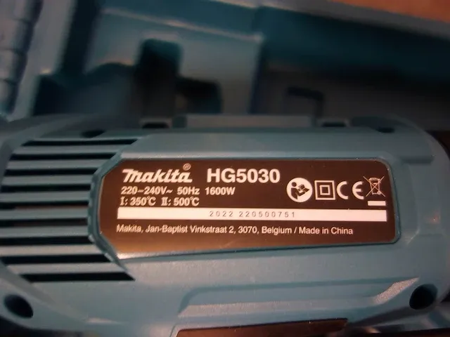 Warmtepistool makita - afbeelding 2 van  2