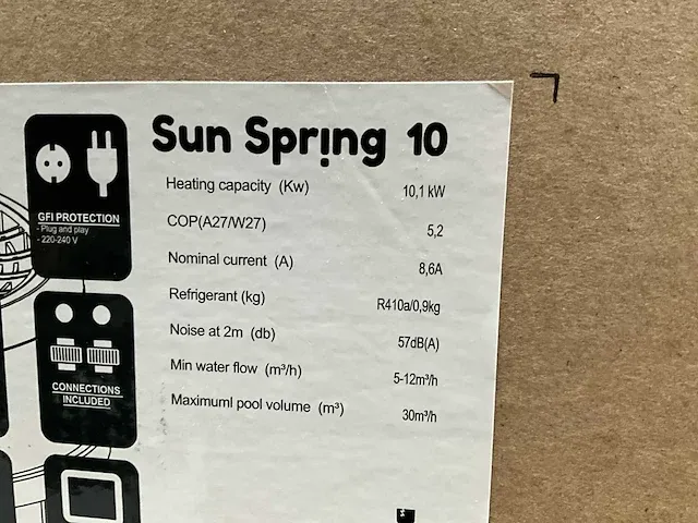 Warmtepomp sun spring 10kw - afbeelding 3 van  5