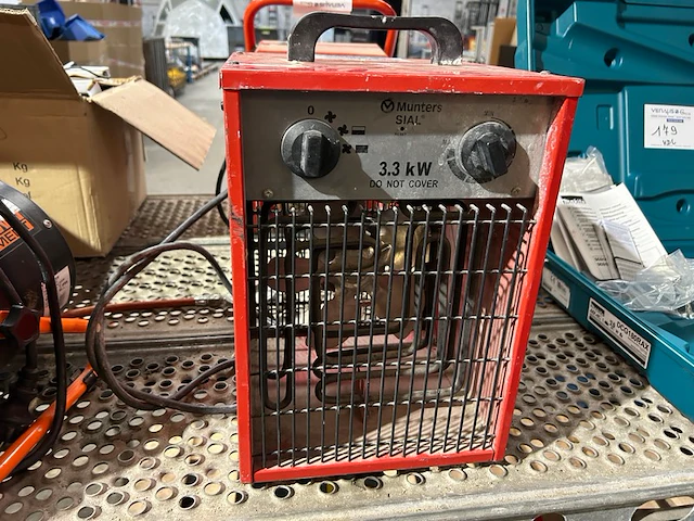 Warmteventilator munters - afbeelding 1 van  4