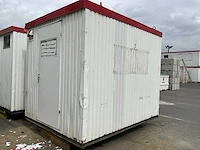Warsco 3x2.4 sanitaire container - afbeelding 1 van  25
