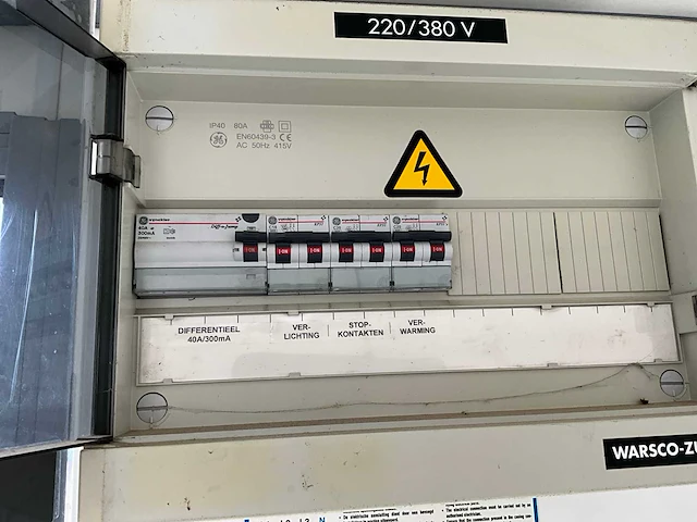 Warsco 3x2.4 sanitaire container - afbeelding 16 van  25