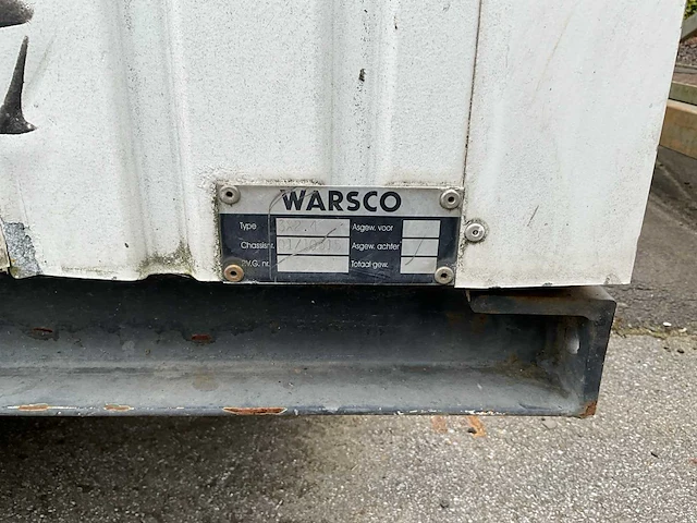 Warsco 3x2.4 sanitaire container - afbeelding 14 van  21