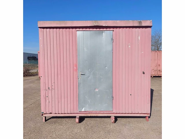 Warsco schaft-bureau unit optrek container - afbeelding 10 van  16