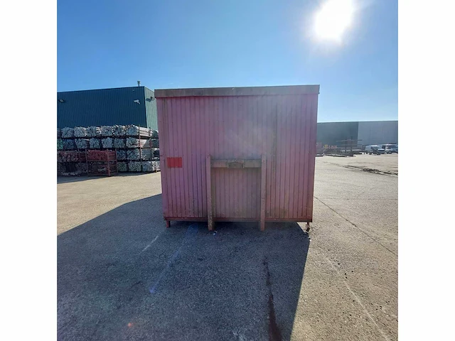 Warsco schaft-bureau unit optrek container - afbeelding 12 van  16