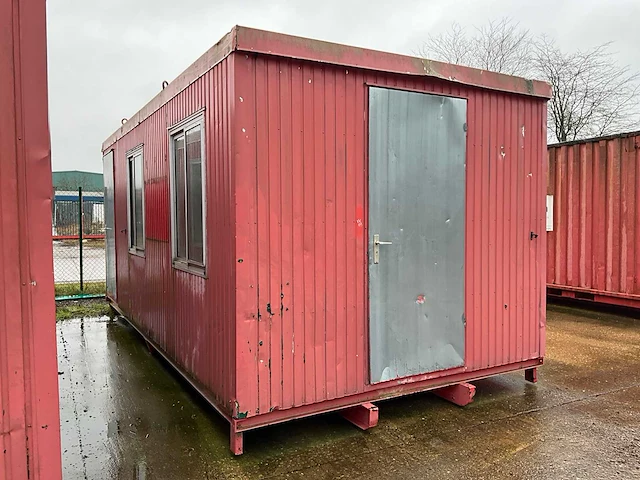 Warsco schaft-bureau unit optrek container - afbeelding 13 van  16